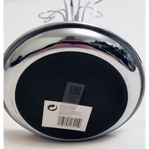 Umbra Jason Nip Bijou Designer Jewelry Tree Chrome - Picture 4 of 4